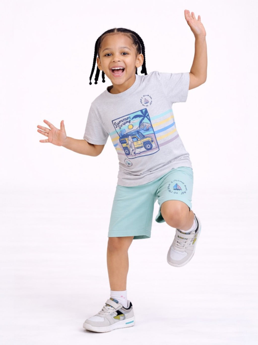 Boys Graphic T Shirt Set