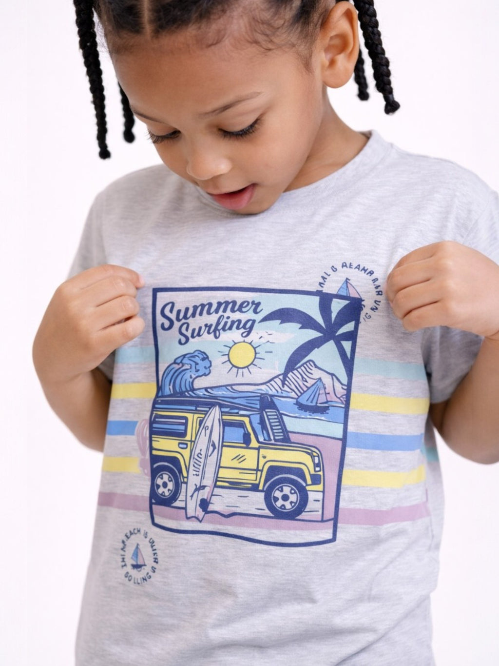 Boys Graphic T Shirt Set