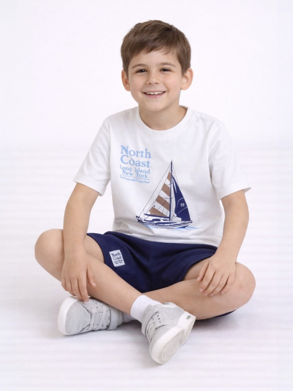 Boys T Shirt Shorts Set