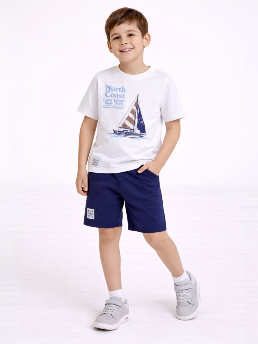 Boys T Shirt Shorts Set