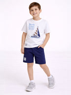Boys T Shirt Shorts Set