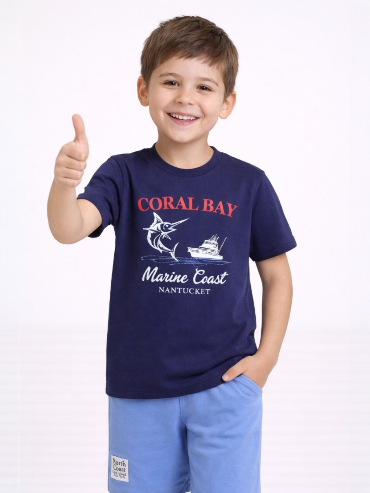 Boys T Shirt Shorts Set