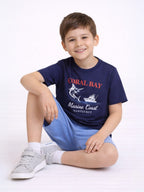 Boys T Shirt Shorts Set