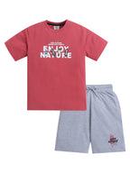 Boys T Shirt Shorts Set
