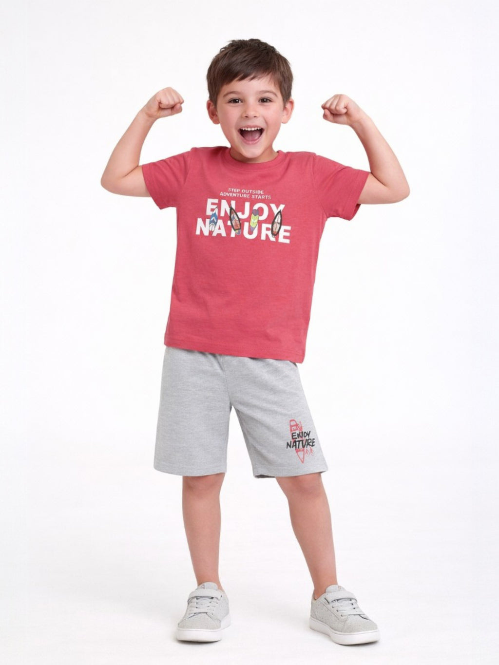 Boys T Shirt Shorts Set