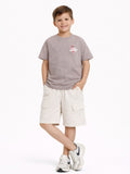 Boys Print T Shirt Set