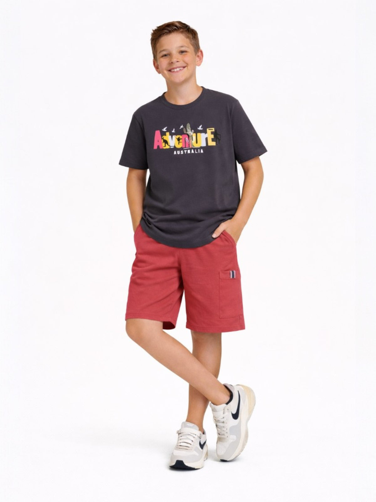 Boys Cargo T Shirt Set