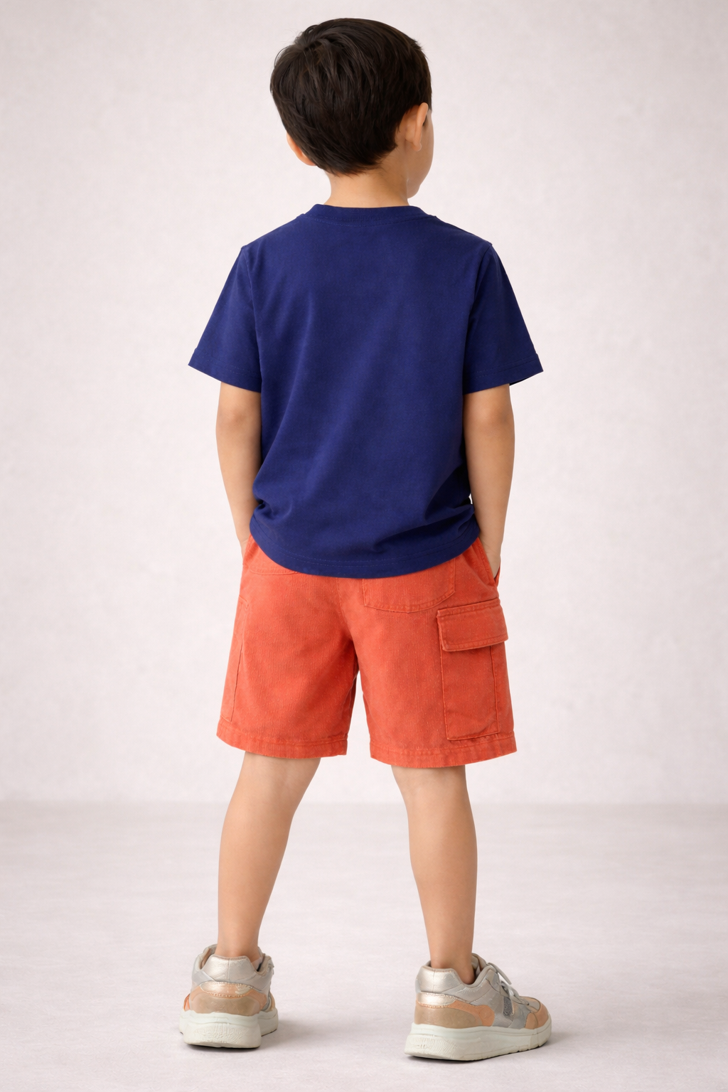 Boys’ 2-Piece Set “ Mountain Graphic T-Shirt & Textured Shorts