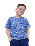 Boys’ 2-Piece Set “ All-Over Print T-Shirt & Œtropical Trip” Joggers