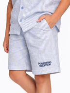 Boys 2Pc Striped Shirt Set