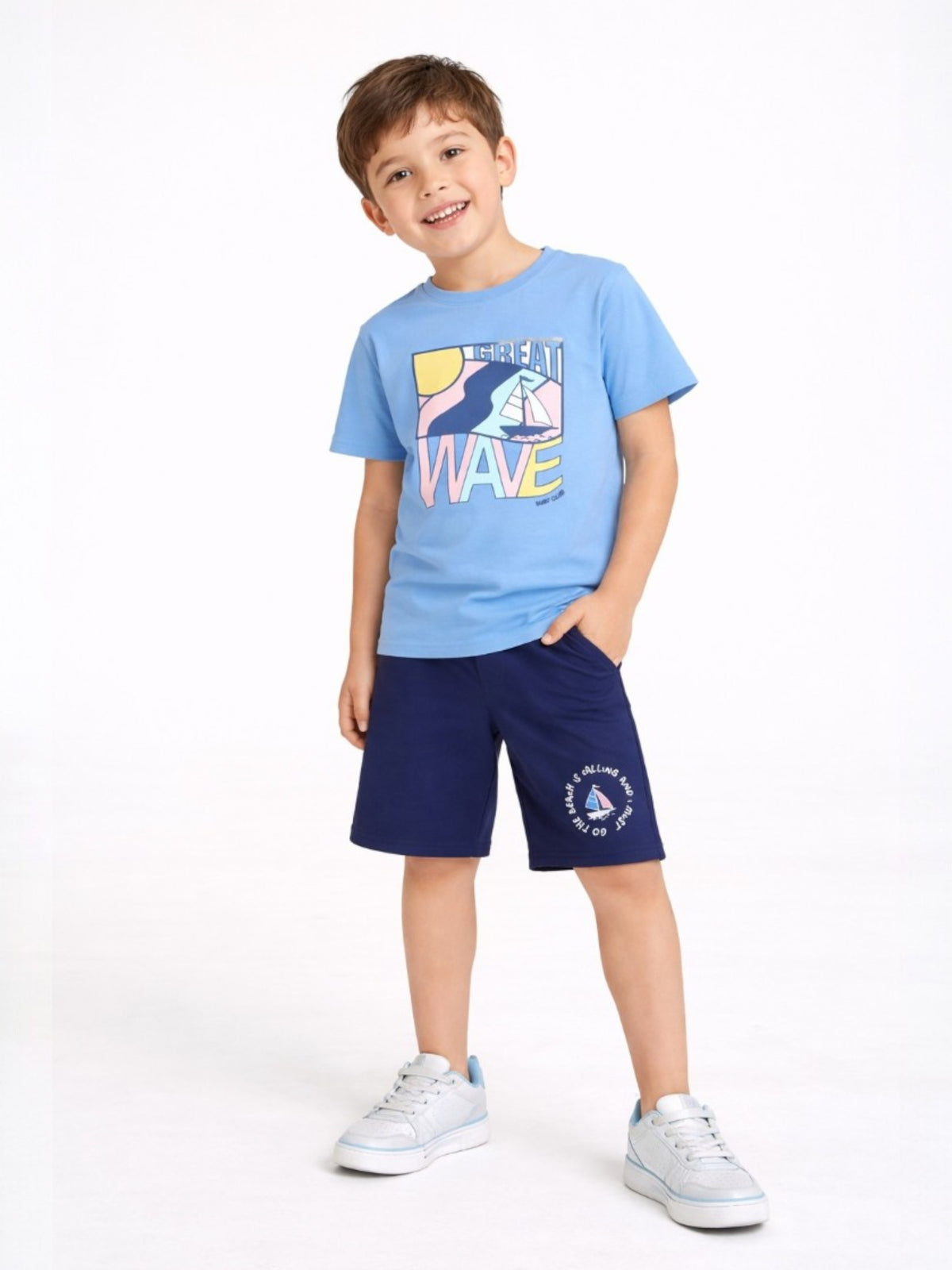 Boys Graphic T Shirt Set