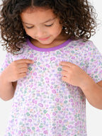 Girls’ Nightdress “ Floral Print Sleep Tee Dress