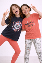 Girls 2Pc Graphic Shirt Set