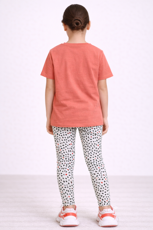 Girls 2Pc Graphic Shirt Set