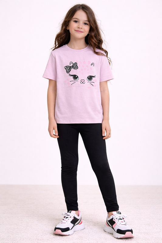 Girls 2Pc Graphic Shirt Set