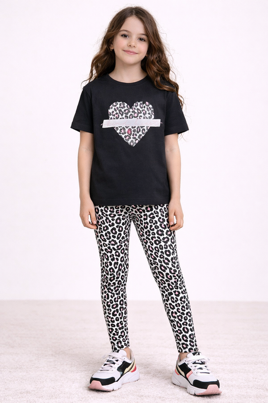Girls 2Pc Graphic Shirt Set
