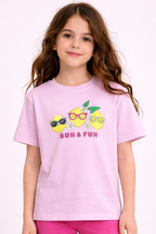 Girls 2Pc Graphic Shirt Set
