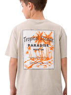 Boys 2 Pc "Tropical Escape" T-Shirt & Shorts Set (Relaxed Fit)