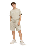 Boys 2 Pc "Tropical Escape" T-Shirt & Shorts Set (Relaxed Fit)