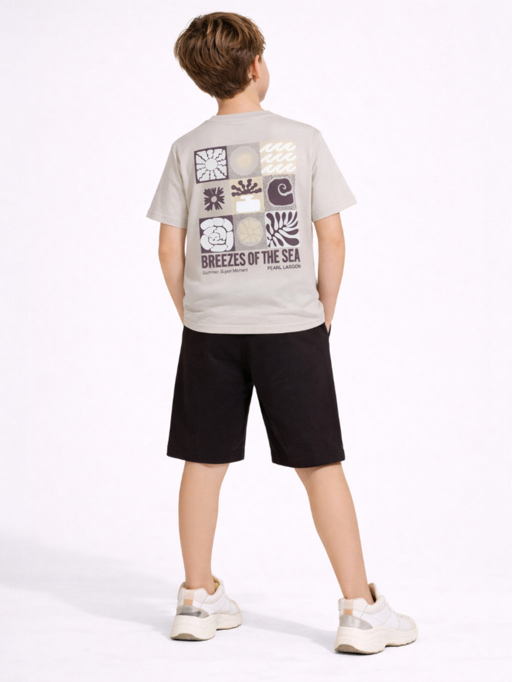Boys T Shirt Shorts Set