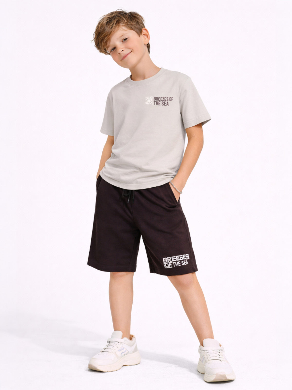 Boys T Shirt Shorts Set