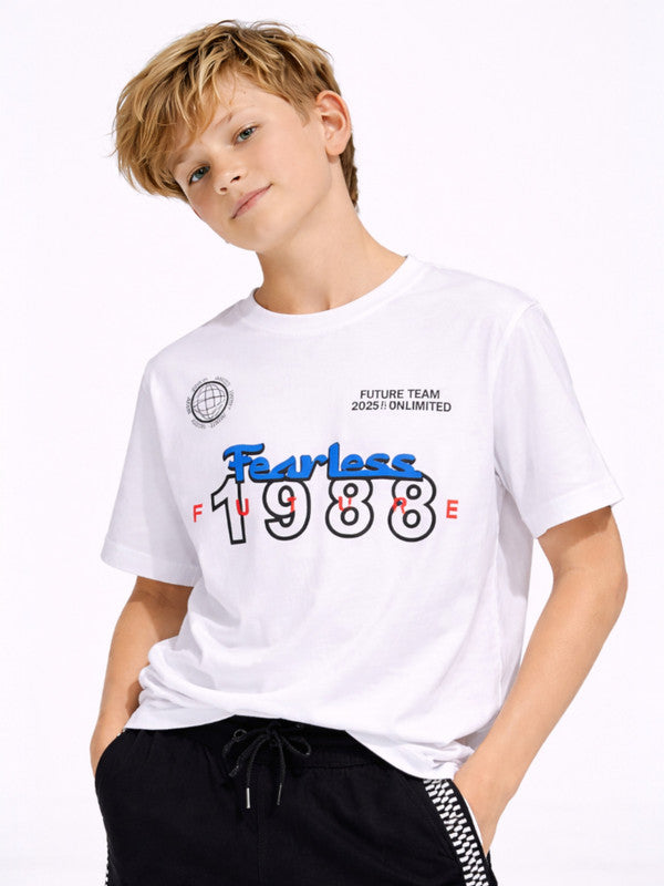 Boys Fearless 1988 T-Shirt & Black Shorts Set