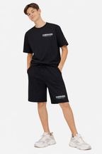Boys Corrado Athletic Club T-Shirt & Black Shorts Set
