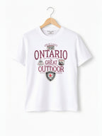 Boys Ontario Club Player T-Shirt & Beige Joggers Set