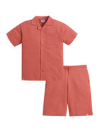 Boys Shirt Shorts Set