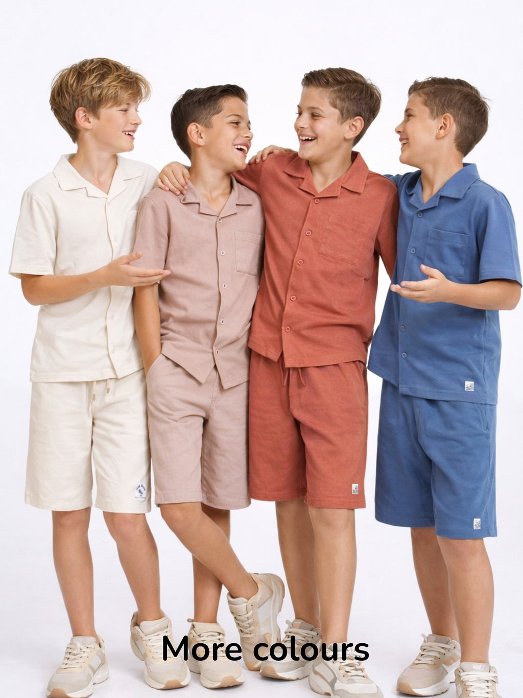 Boys Shirt Shorts Set