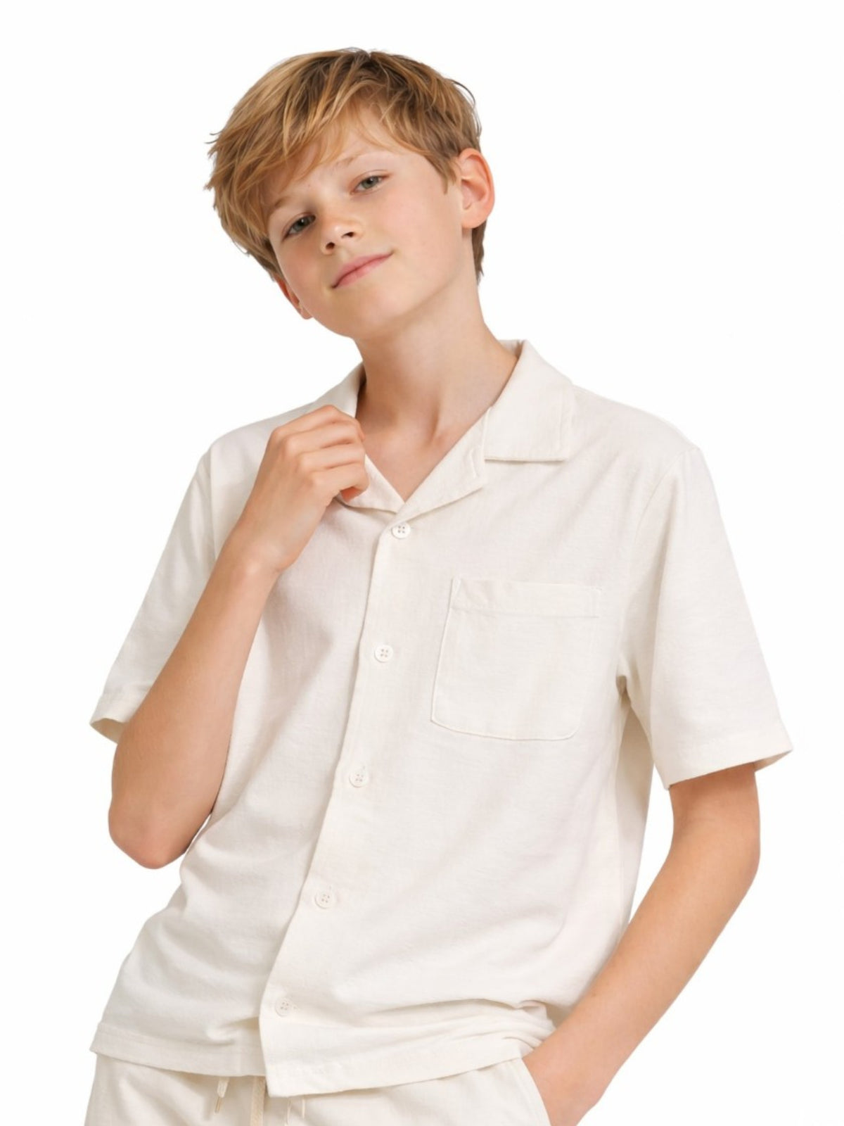 Boys Shirt Shorts Set