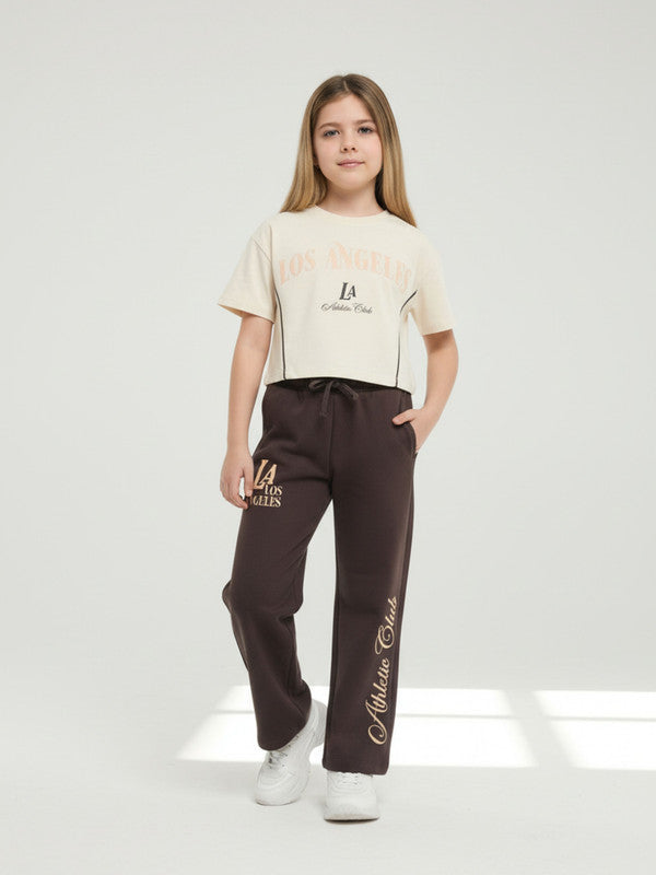 Girls 2Pc Print T Shirt