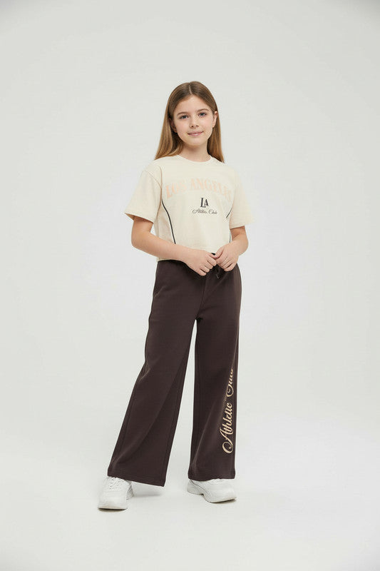 Girls 2Pc Print T Shirt