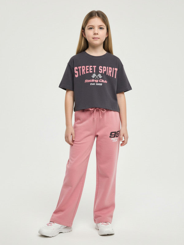 Girls 2Pc Print T Shirt