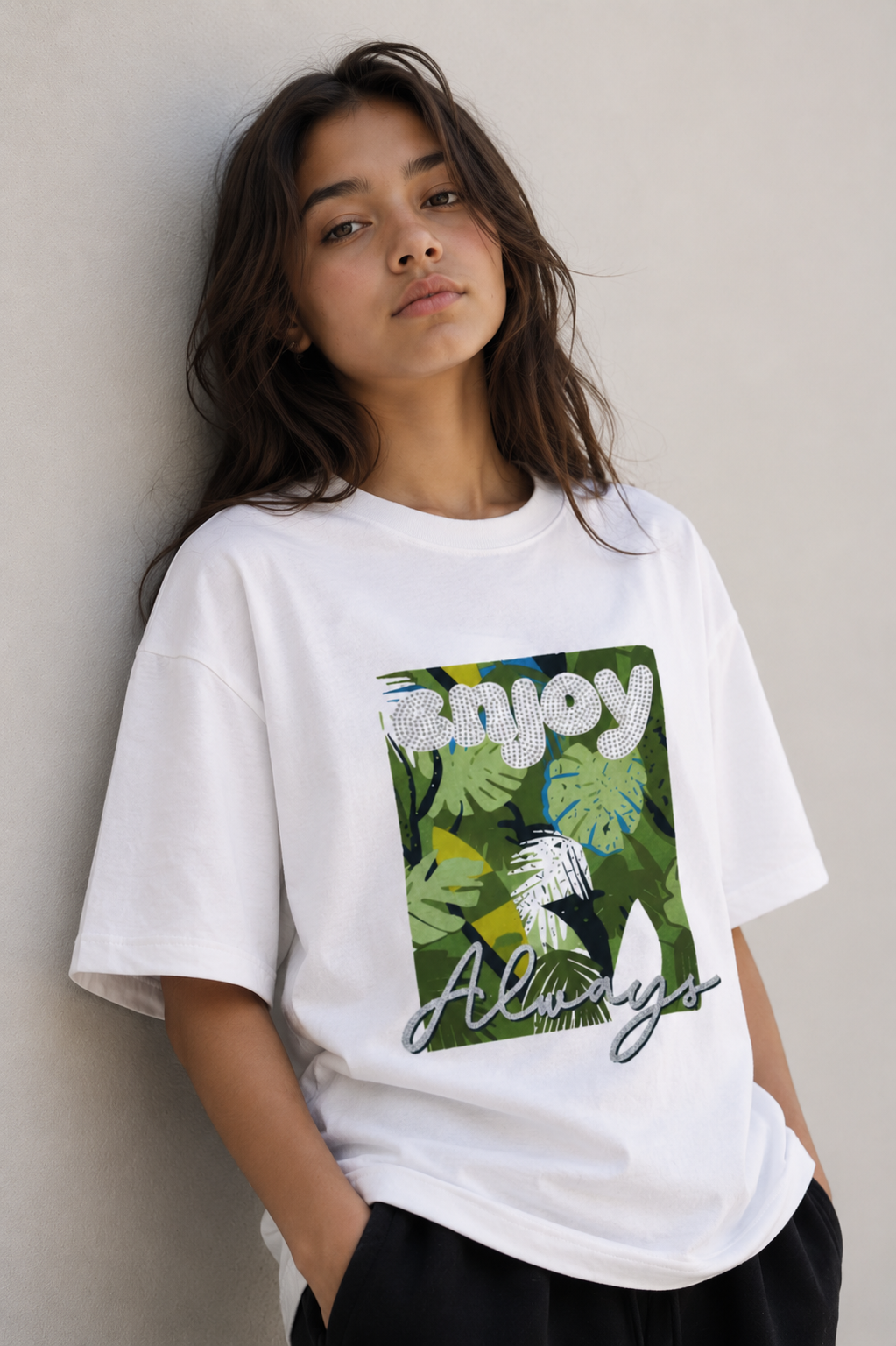 Girls Graphic T Shirt