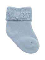 Mixed Muted Baby Roll Top Toweling Socks 4 Pack