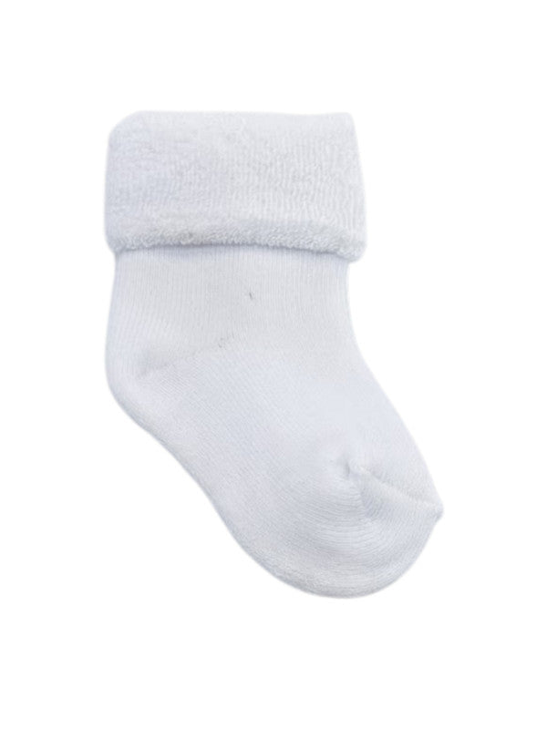 Neutral Baby Roll Top Towel King Socks 4 Pack