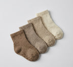 Neutral Baby Extra Thick Anti-Skid 4 Pack Socks