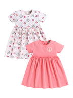 Girls Floral Puff