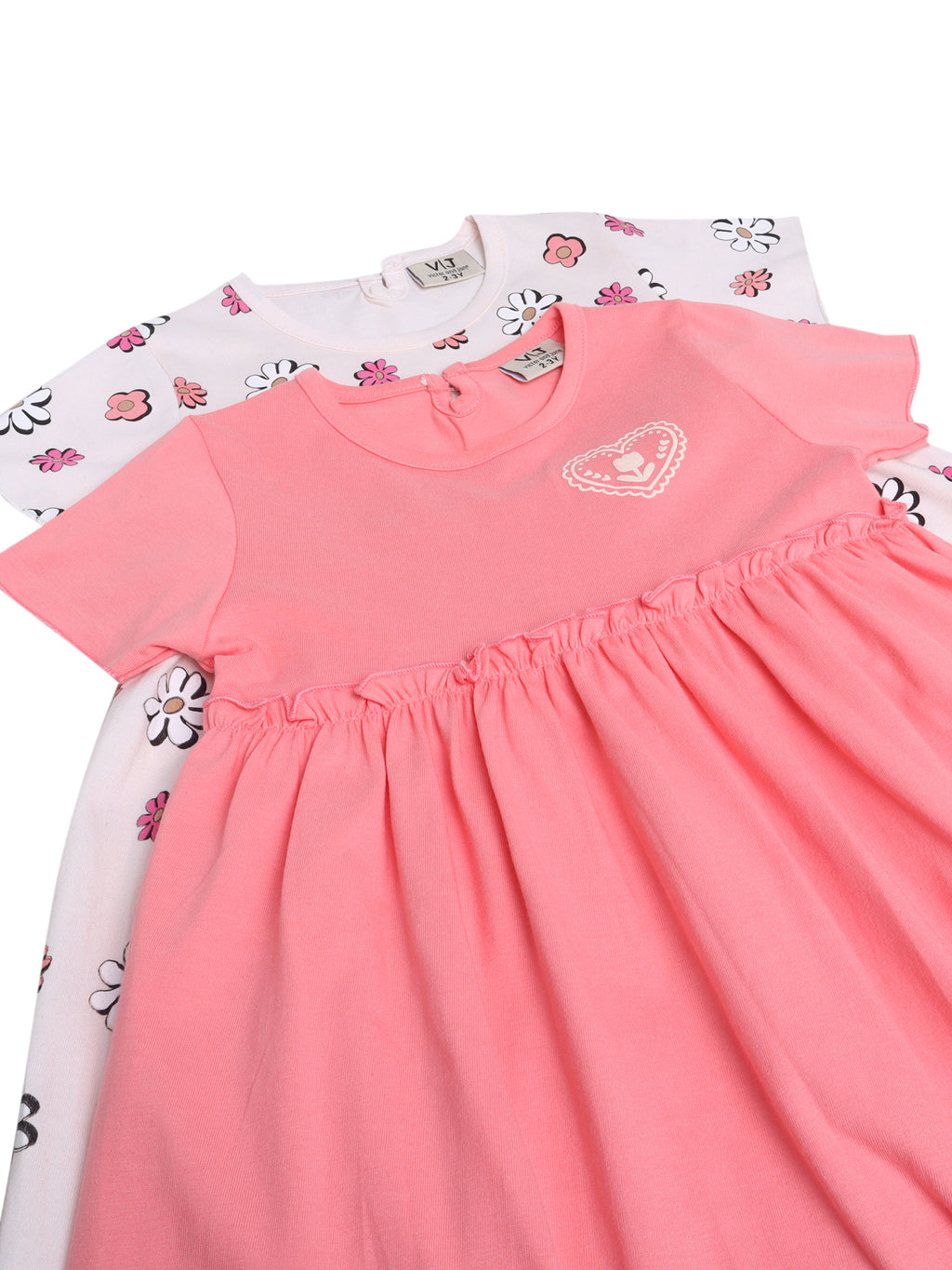 Girls Floral Puff