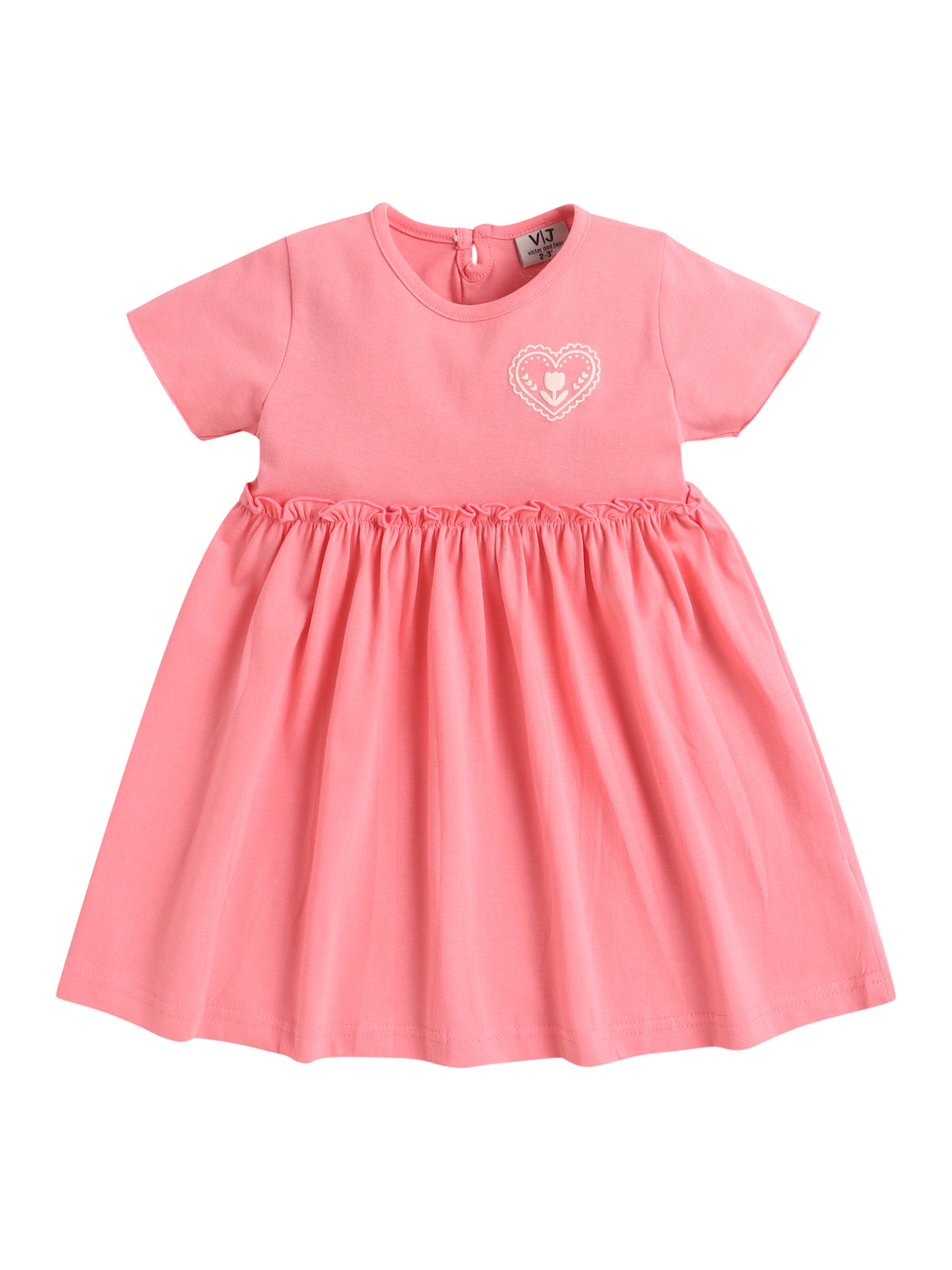 Girls Floral Puff