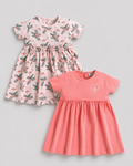 Girls Floral Puff