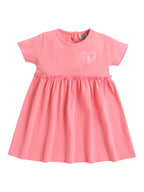 Girls Floral Puff