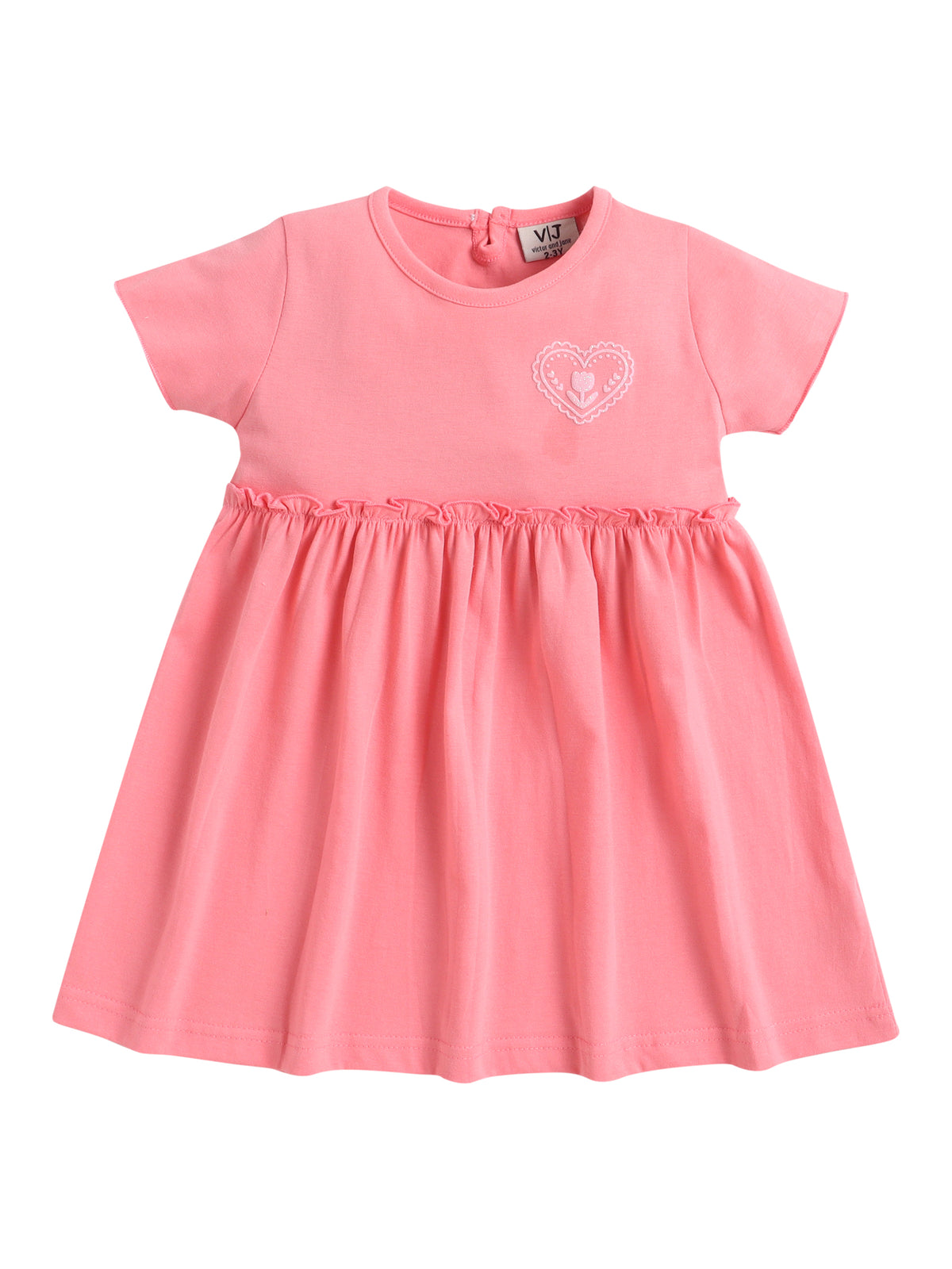 Girls Floral Puff