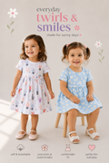 Girls Floral Print