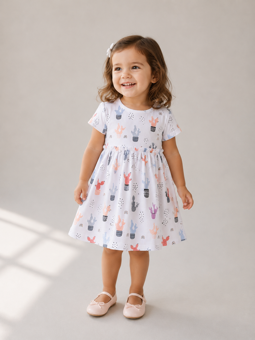 Girls Floral Print