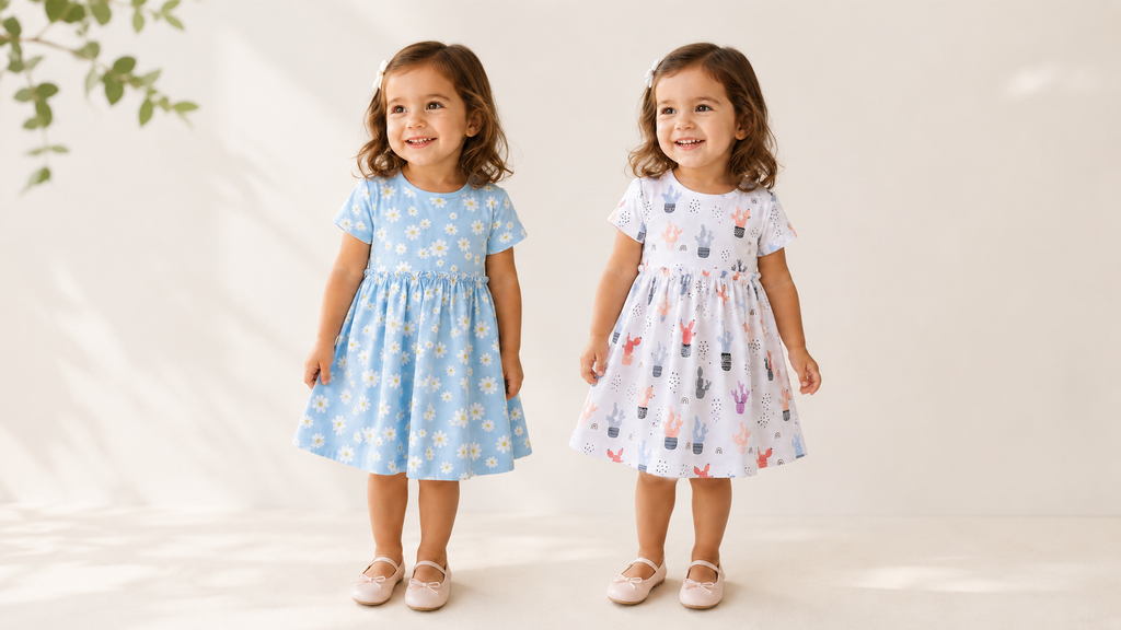 Girls Floral Print