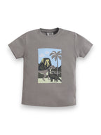 Infant Boys Nature Print Cotton Pajama Set “ T-Shirt & Pajama Pants Nightwear