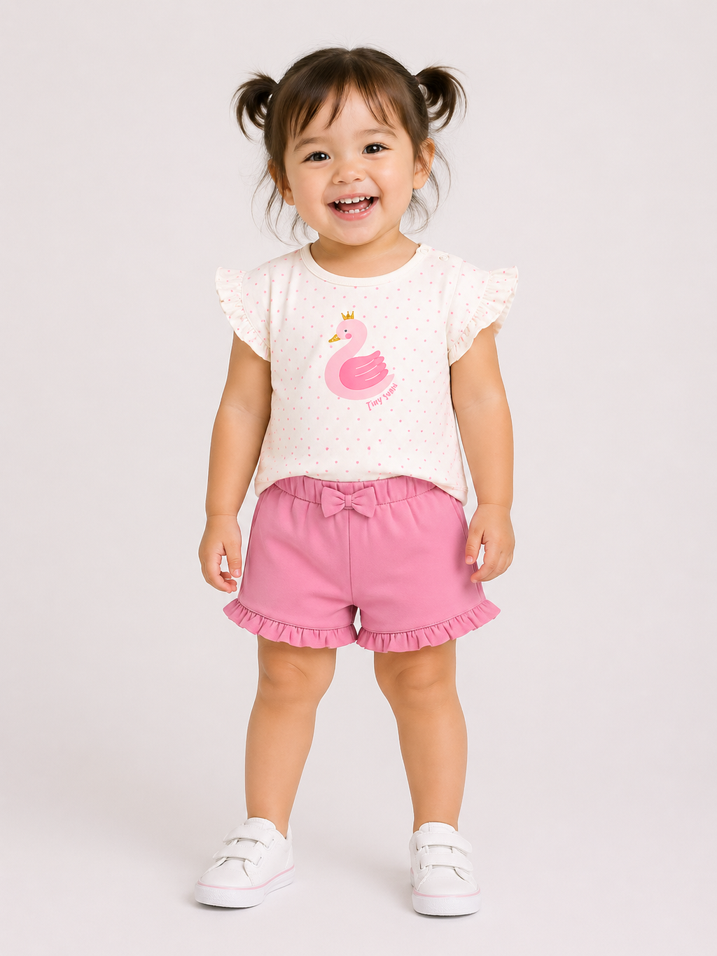 Baby Girls 2Pc Shorts Set