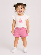 Baby Girls 2Pc Shorts Set